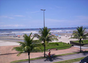 Praia Caiçara em Praia Grande