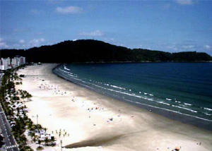 Praia do Forte em Praia Grande